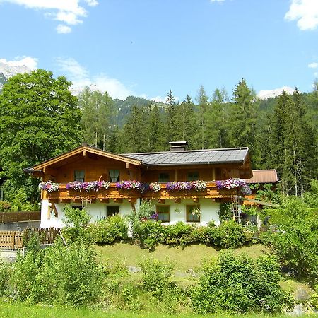 Apartamento Haus Breithornblick Maria Alm am Steinernen Meer Exterior foto